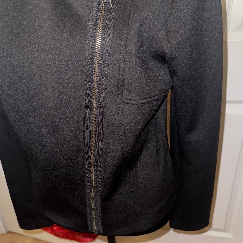 Apt. 9 Women's Black Asymmetrical Blazer - Picture 4 of 16